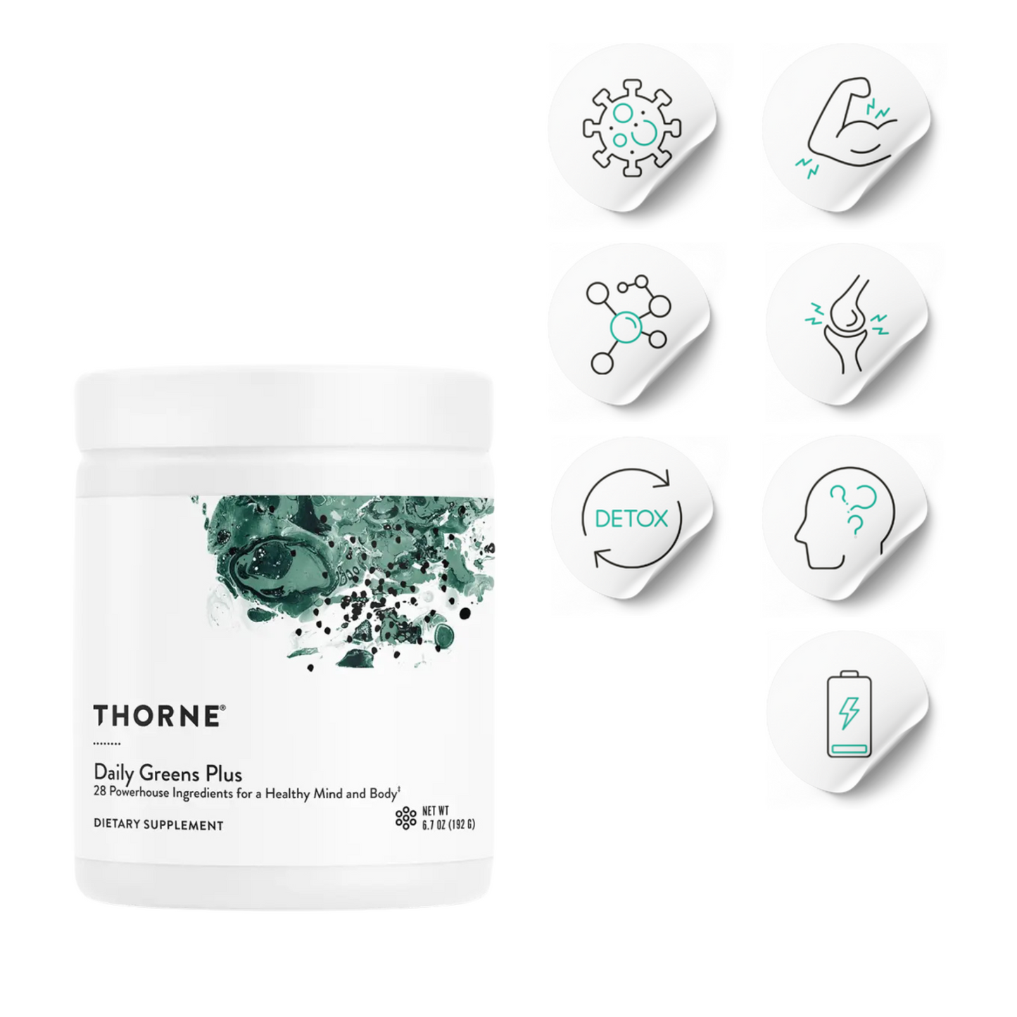 Daily Greens Plus | Immune Support, Circulation and Energy