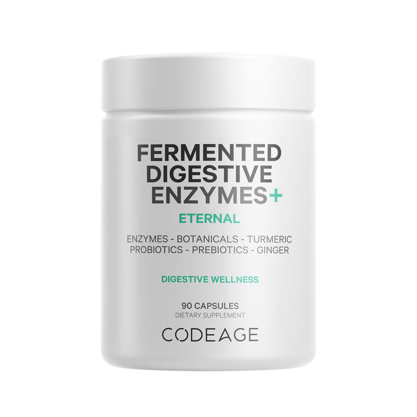 Fermented Digestive Enzymes | Inflammation and Gut Health - Codeage - Long Covid Store
