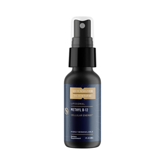 Quicksilver Scientific Liposomal Methyl B-12 on a white background