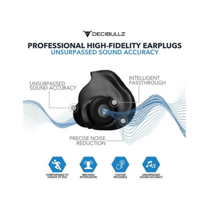 Decibullz - Custom Molded High Fidelity Earplugs - Nervous System Regulation | Decibullz 2