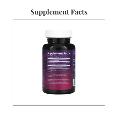 Facts panel from the label of MRM Nutrition 5-HTP 100 mg