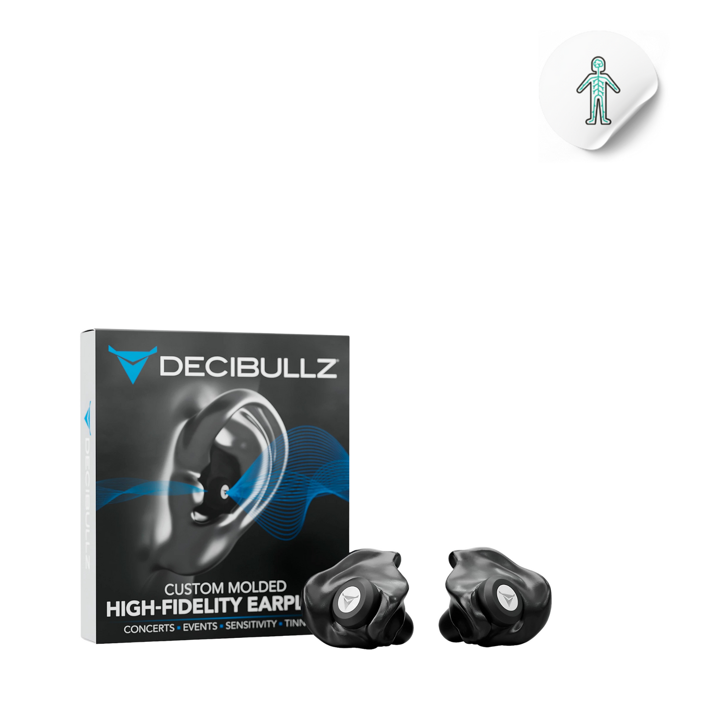 Decibullz Custom Molded High Fidelity Earplugs | Nervous System Regulation