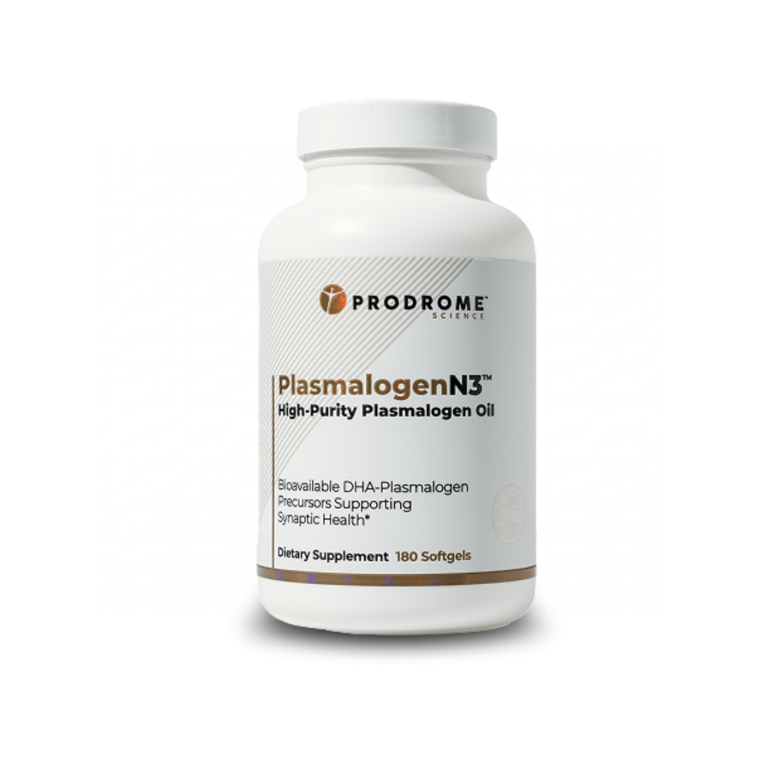PlasmalogenN3 high-purity plasmalogen oil, 180-softgel bottle, front