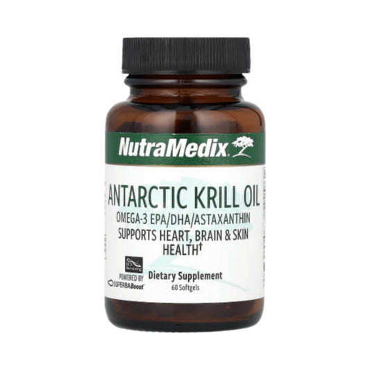 NutraMedix Antarctic Krill Oil on a white background