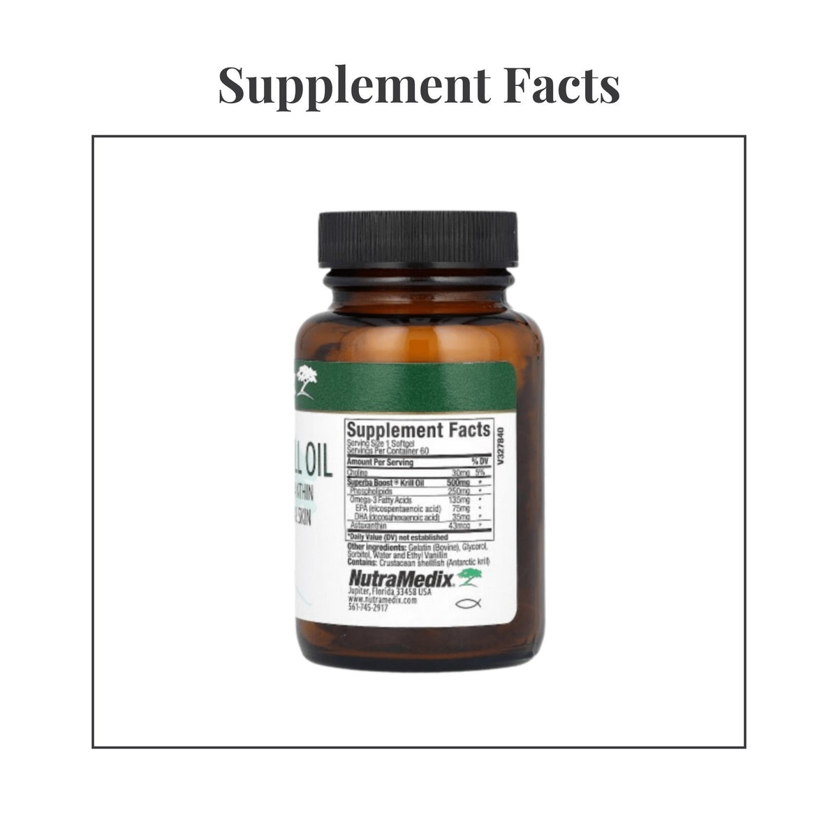 Antarctic Krill Oil | Omega-3 & Joint Support | Nutramedix - Nutramedix - Long Covid Store