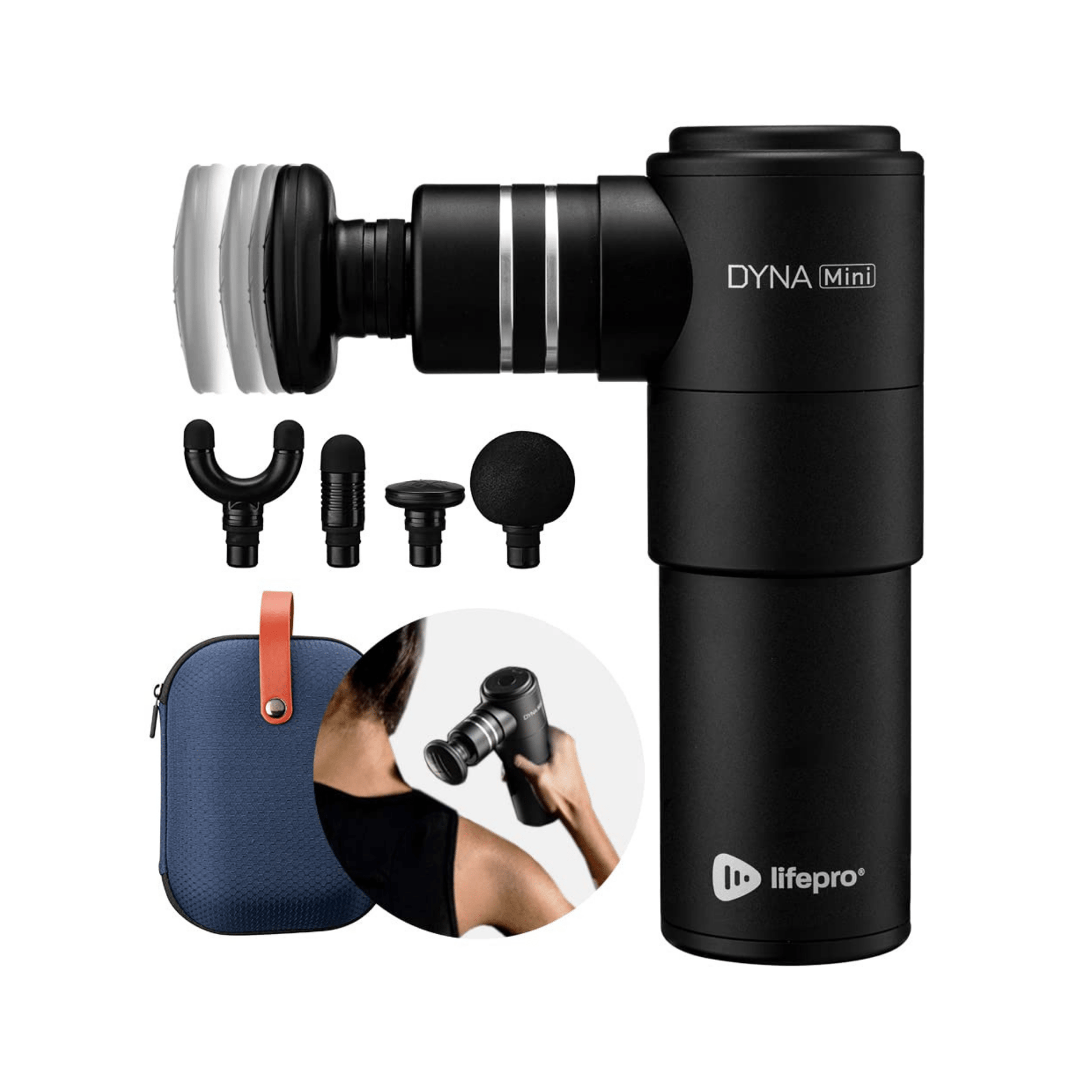 DynaMini Massage Gun | Pain and Circulation - Lifepro - Long Covid Store