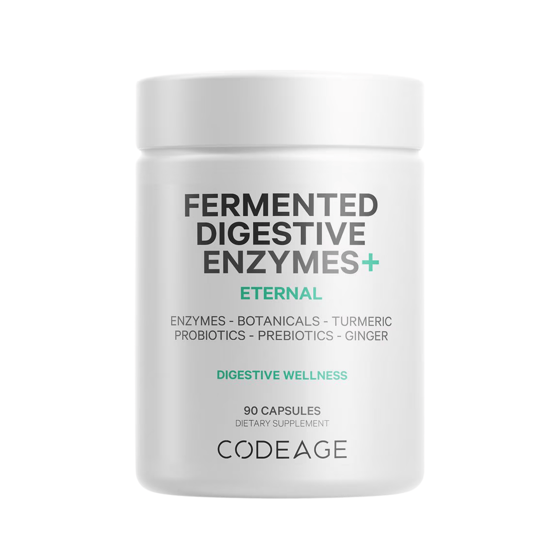 Fermented Digestive Enzymes | Inflammation and Gut Health - Codeage - Long Covid Store
