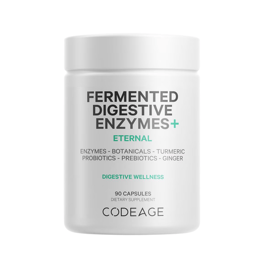 Fermented Digestive Enzymes | Inflammation and Gut Health - Codeage - Long Covid Store