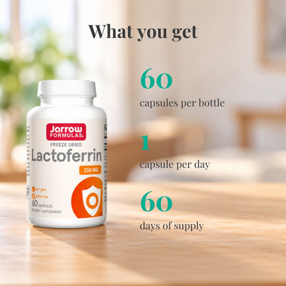 Lactoferrin | Immune & Gut Support | Jarrow Formulas - Jarrow Formulas - Long Covid Store