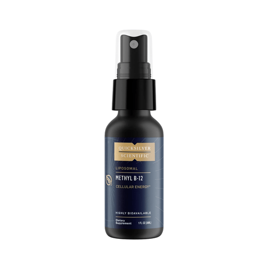 Liposomal Methyl B - 12 | Brain Fog and Energy - Quicksilver Scientific - Long Covid Store