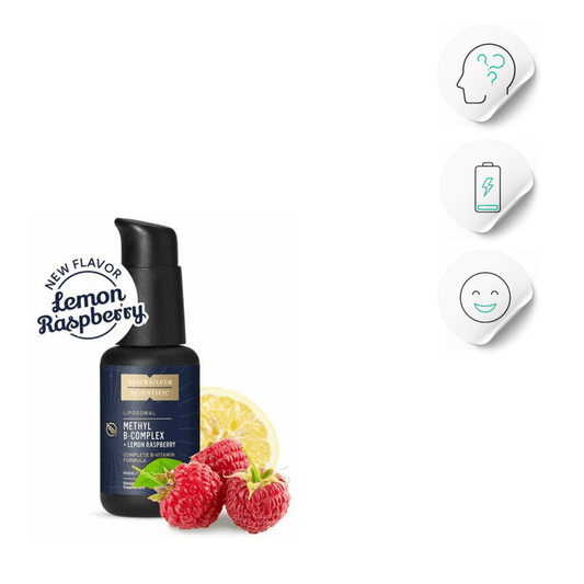 Liposomal Methyl B - Complex +Lemon Raspberry I Energy and Mood Support - Quicksilver Scientific - Long Covid Store