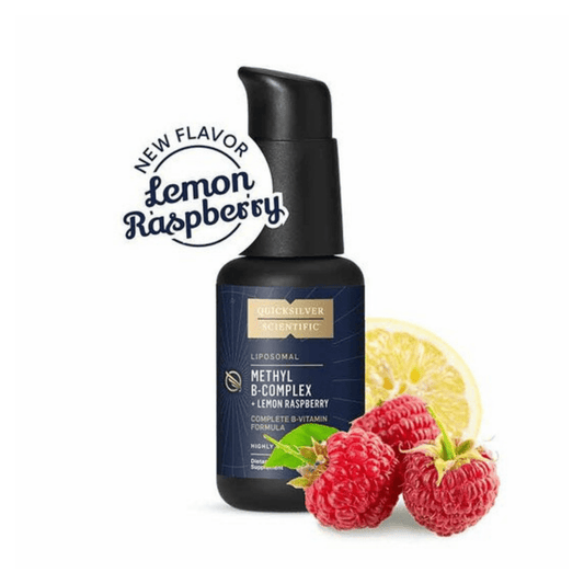 Liposomal Methyl B - Complex +Lemon Raspberry I Energy and Mood Support - Quicksilver Scientific - Long Covid Store