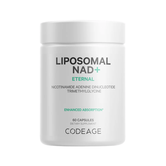 Liposomal NAD+ | Brain Fog and Energy Boost - Codeage - Long Covid Store