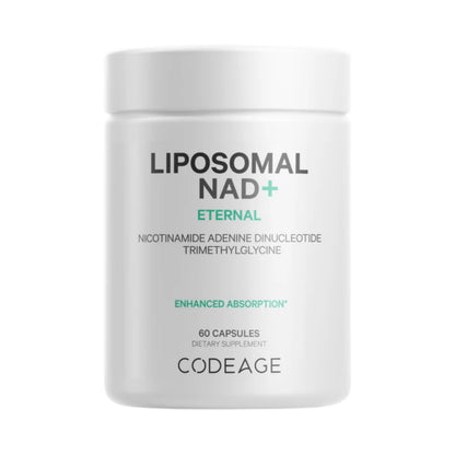 Codeage Liposomal NAD+ on a white background