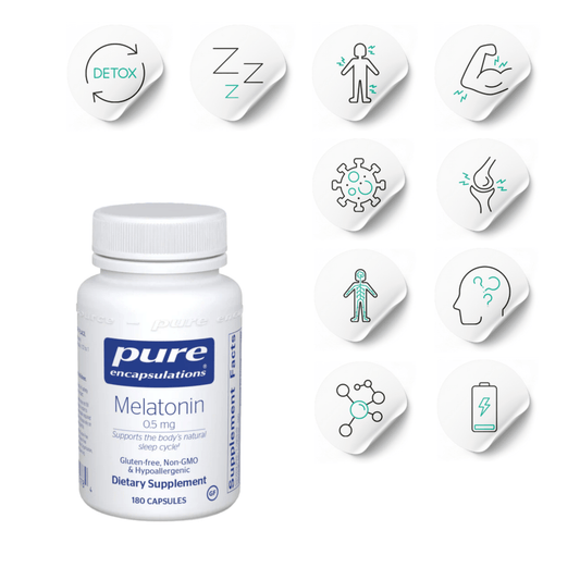 Low Dose Melatonin | Antioxidant Support and Sleep - Long Covid Store - Long Covid Store