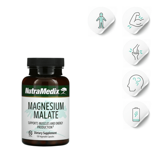 Magnesium Malate | Pain, Fatigue and Nervous System Regulation - Long Covid Store - Long Covid Store