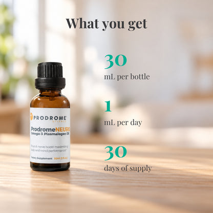 ProdromeNeuro Oil 30 mL by Prodrome Sciences: 30 mL per bottle, 1 mL per day, 30 days of supply