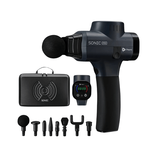 Sonic Handheld Percussion Massage Gun | Pain and Circulation - Lifepro - Long Covid Store